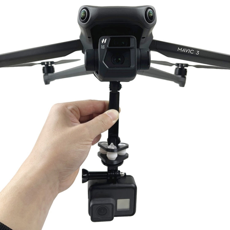 For DJI Mavic 3 Pro / 3 / 3 Classic / 3 Cine Universal Panoramic Sports Camera Mounting Bracket, Bracket For DJI Mavic 3 Pro / 3 / 3 Classic / 3 Cine Universal Panoramic Sports Camera Mounting Bracket, Bracket